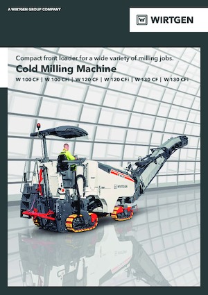 Découpeuse de chaussée Wirtgen W 100 CF