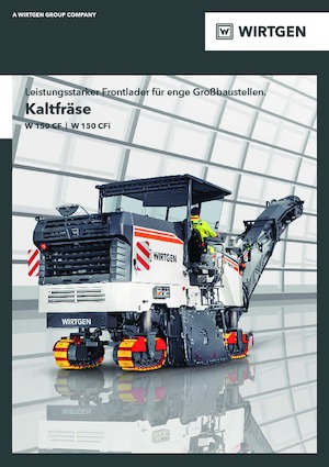 Découpeuse de chaussée Wirtgen W 150 CFi