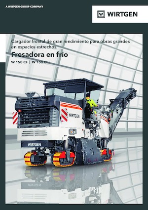 Découpeuse de chaussée Wirtgen W 150 CFi