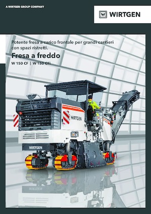Découpeuse de chaussée Wirtgen W 150 CFi