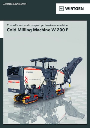 Découpeuse de chaussée Wirtgen W 200 F
