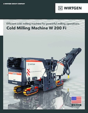 Découpeuse de chaussée Wirtgen W 200 Fi