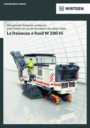 Découpeuse de chaussée Wirtgen W 200 Hi