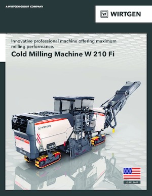 Découpeuse de chaussée Wirtgen W 210 Fi