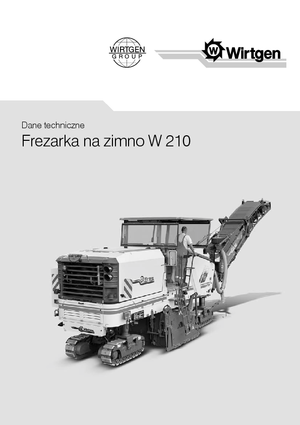 Découpeuse de chaussée Wirtgen W 210