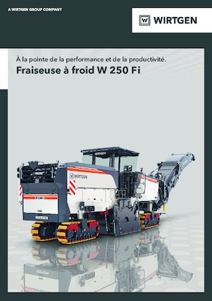Découpeuse de chaussée Wirtgen W 250 Fi