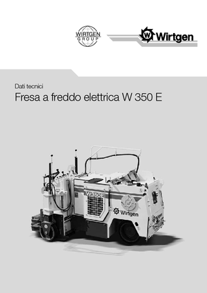 Découpeuse de chaussée Wirtgen W 350