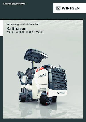 Découpeuse de chaussée Wirtgen W 50 Ri