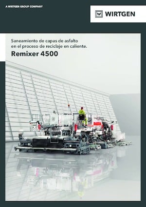 Recycleur route chaleur Wirtgen RX 4500