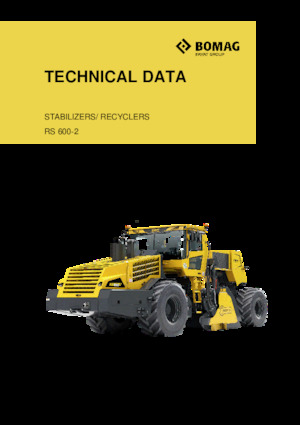 Recycleur route froid Bomag RS 600-2