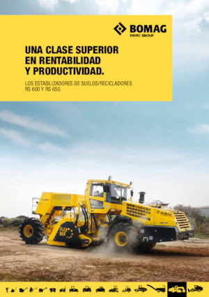 Recycleur route froid Bomag RS 600