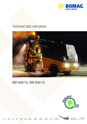 Découpeuse de chaussée Bomag BM 600/15