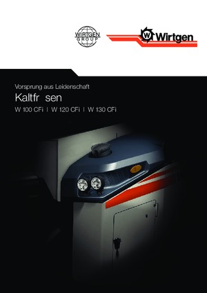 Découpeuse de chaussée Wirtgen W 130 CFi