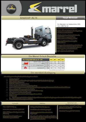 Bennes basculantes Marrel AL 10 DIN 41 B