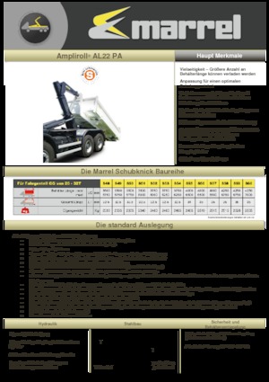 Bennes basculantes Marrel AL 22 PA S 59