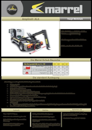 Bennes basculantes Marrel AL 8 DIN 39 B