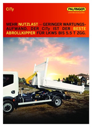 Bennes basculantes Palfinger City