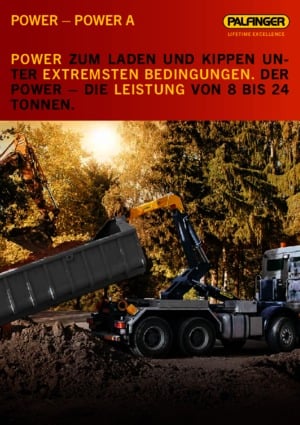 Bennes basculantes Palfinger P 20 