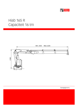 Grues de chargement mobile Hiab 165 R-F2