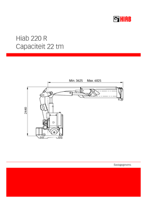 Grues de chargement mobile Hiab 220 R-F2