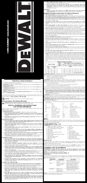 Marteaux rotatifs DEWALT D25723K