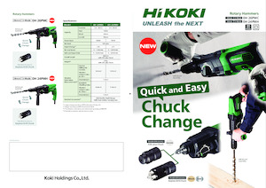 Marteaux rotatifs HiKOKI DH24PMH