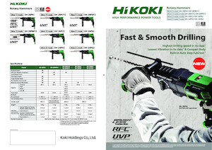 Marteaux rotatifs HiKOKI DH28PEC 