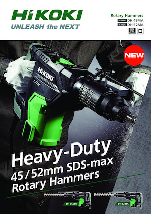 Marteaux rotatifs HiKOKI DH52MA
