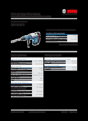 Marteaux rotatifs Bosch GBH 12-52 D