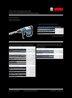 Marteaux rotatifs Bosch GBH 12-52 D