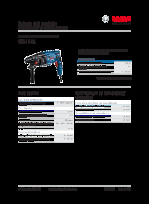 Marteaux rotatifs Bosch GBH 2-21