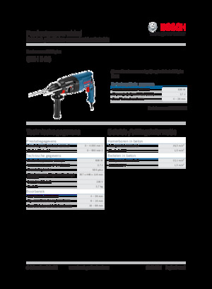Marteaux rotatifs Bosch GBH 2-26