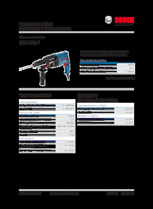 Marteaux rotatifs Bosch GBH 2-26 F