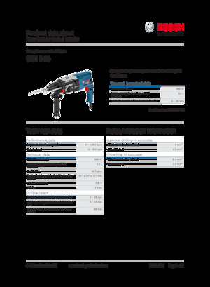 Marteaux rotatifs Bosch GBH 2-28