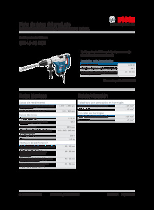 Marteaux rotatifs Bosch GBH 5-40 DCE