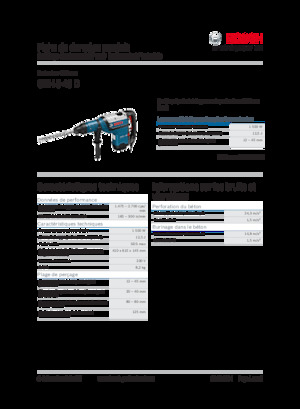 Marteaux rotatifs Bosch GBH 8-45 D