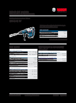 Marteaux rotatifs Bosch GBH 8-45 DV
