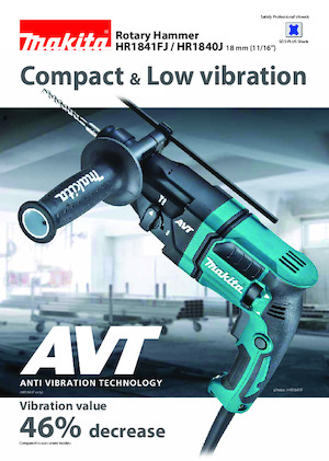 Marteaux rotatifs Makita HR1840J
