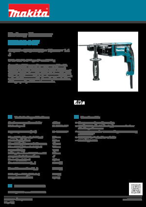 Marteaux rotatifs Makita HR1841F