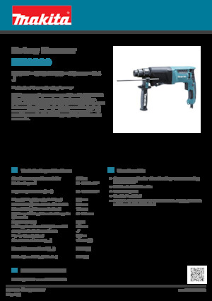 Marteaux rotatifs Makita HR2600