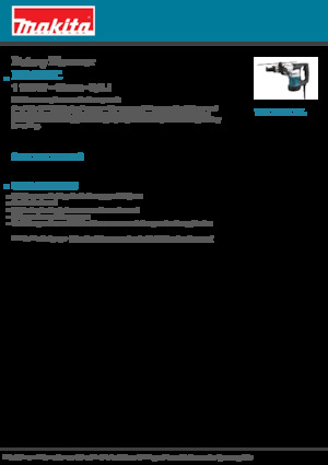 Marteaux rotatifs Makita HR4030C