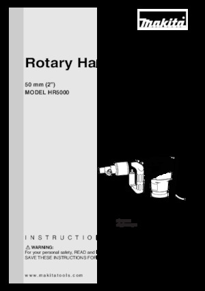 Marteaux rotatifs Makita HR5000