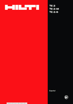 Marteaux rotatifs Hilti TE 2