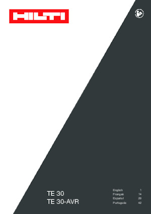 Marteaux rotatifs Hilti TE 30