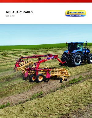 Andaineurs rotatifs New Holland 230 TWIN BASKET