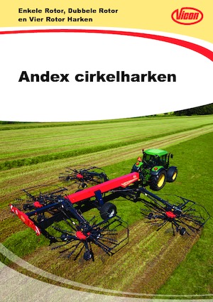 Andaineurs rotatifs Vicon Andex 1304 Plus