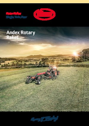 Andaineurs rotatifs Vicon Andex 644 M