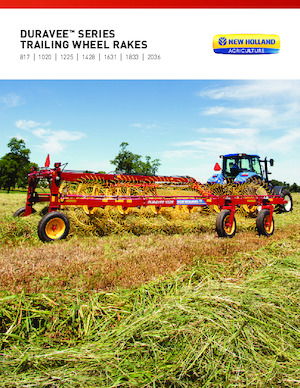 Andaineurs rotatifs New Holland DuraVee 2036