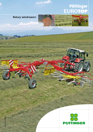 Andaineurs rotatifs Pöttinger EuroTop 881 A