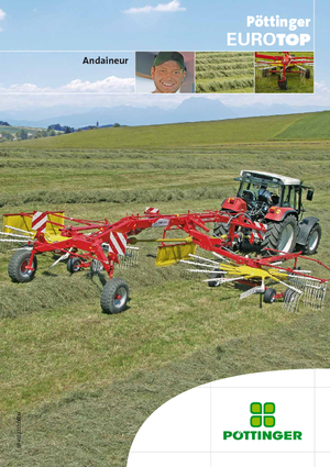 Andaineurs rotatifs Pöttinger EuroTop 380 N